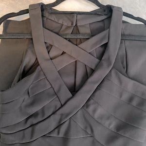 Black cocktail dress